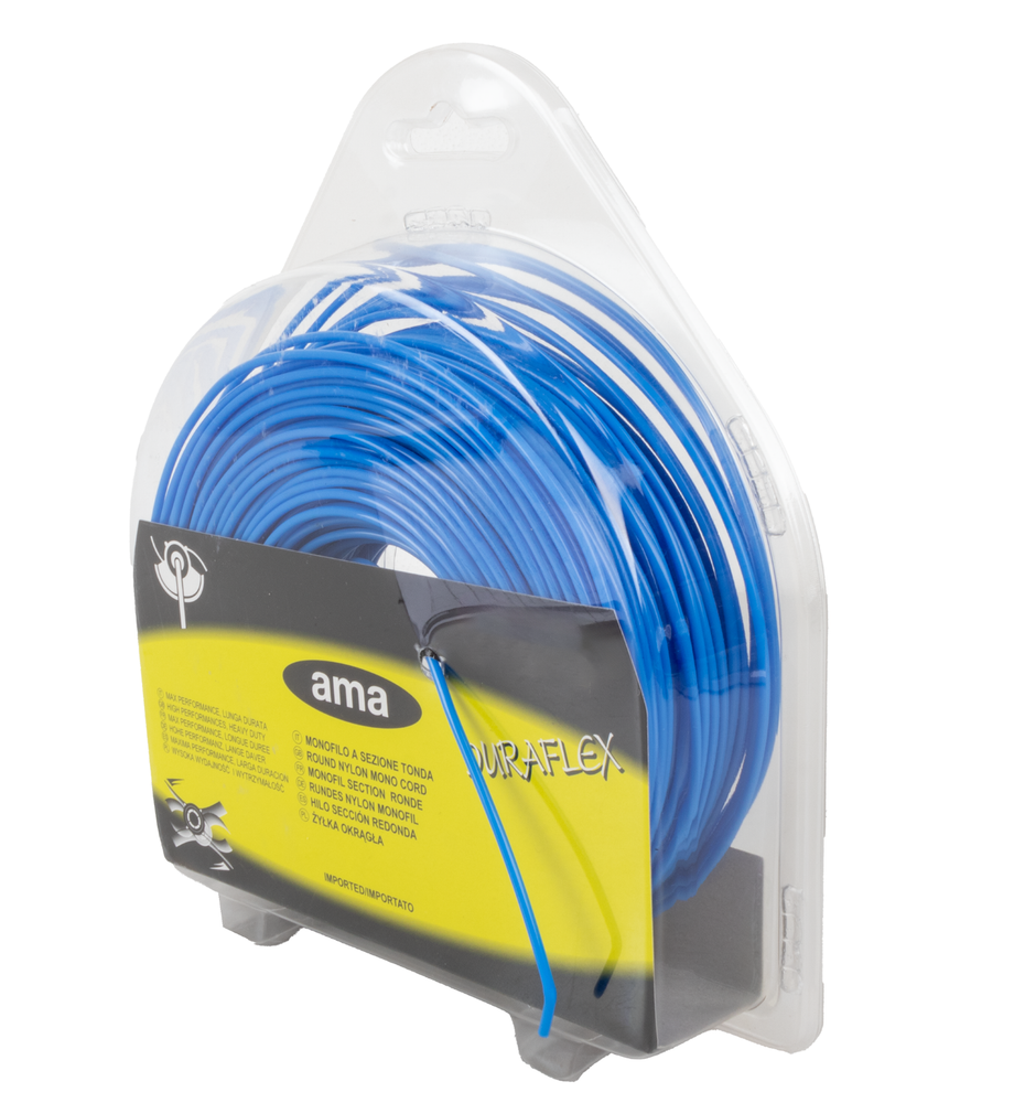 Filo decespugliatore Duraflex Ø 3,3mm da 46m - Ama