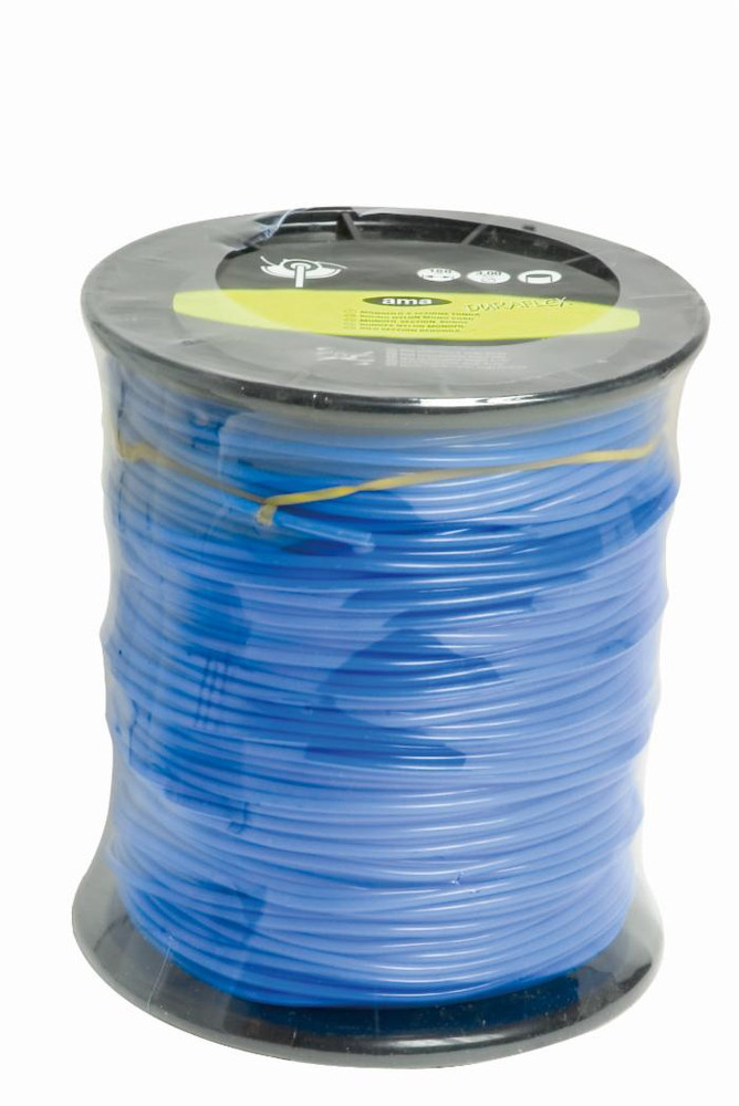 Filo per decespugliatore Duraflex da 200m sezione quadrata Ø 2,4mm - Ama