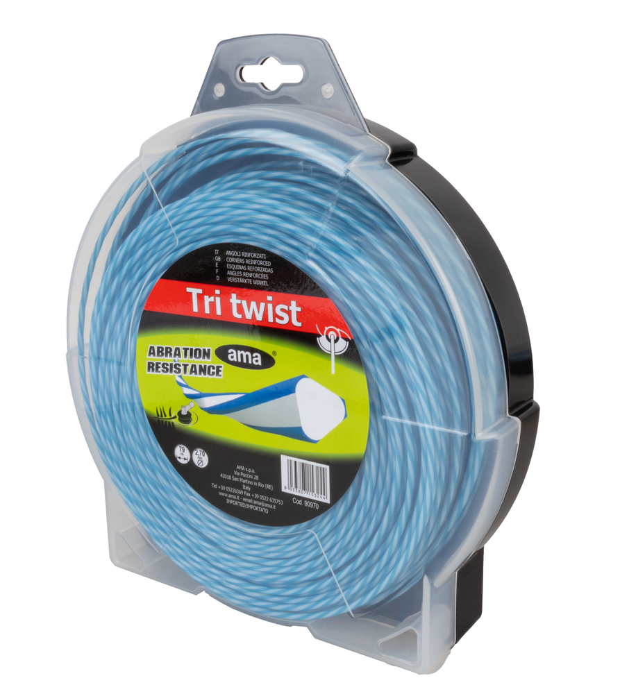Filo decespugliatore Tri Twist Ø 2,7mm 79m - Ama