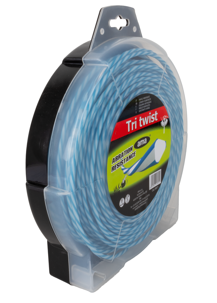 Filo decespugliatore Tri Twist Ø 3,3mm 52m - Ama