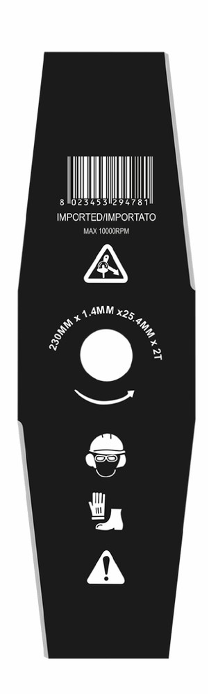 Disco decespugliatore a 2 denti - 230 - Ama