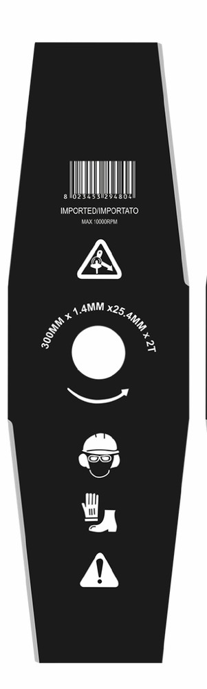 Disco decespugliatore per erba a 2 denti 255mm - Ama