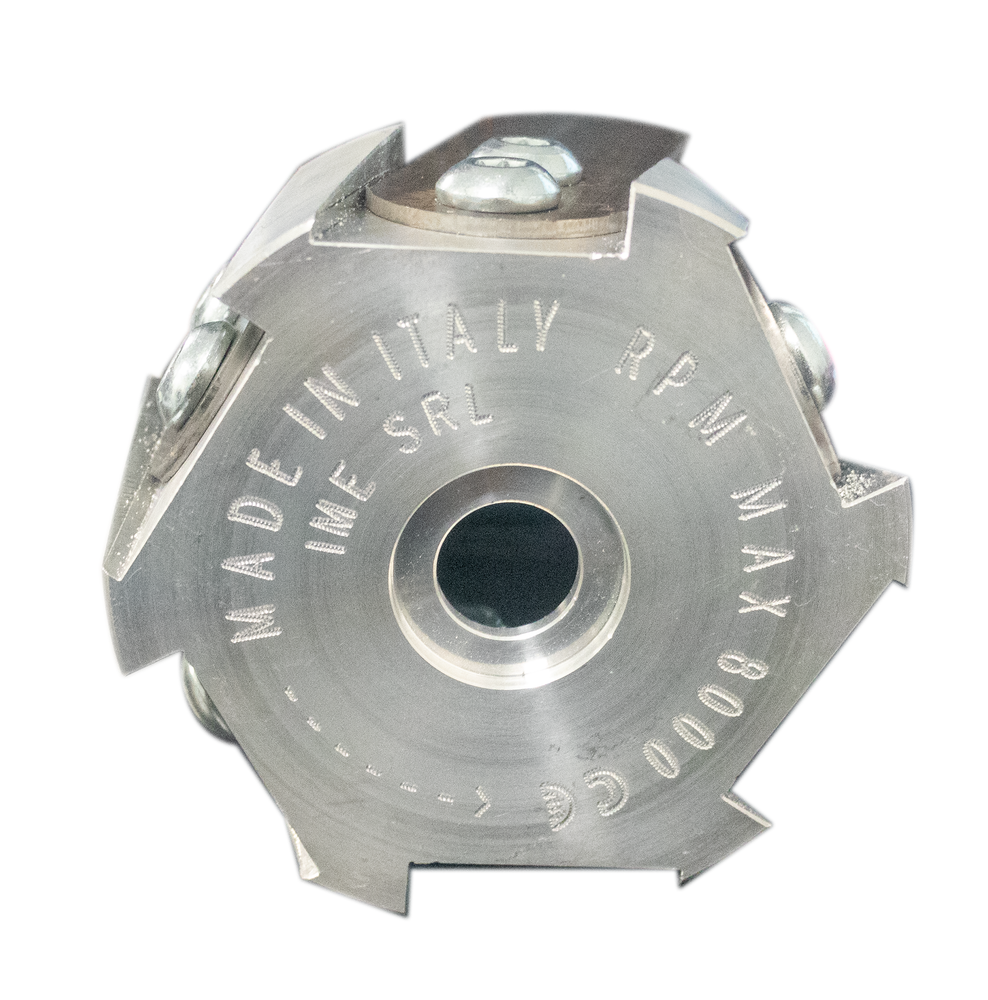 Testina per decespugliatore tipo zappetta con 6 lame in acciaio - Ama