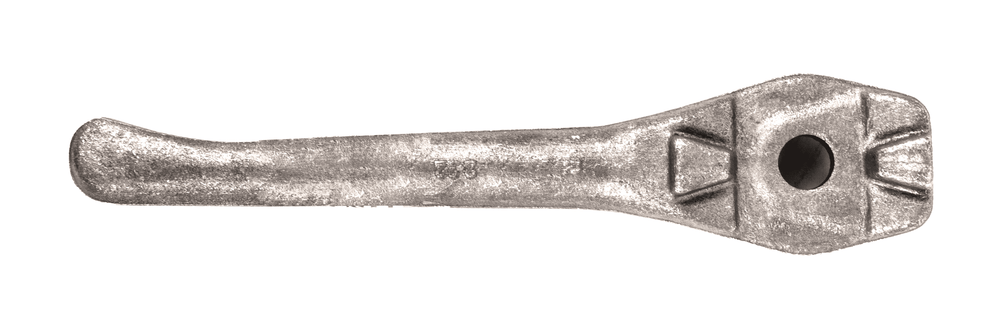 Dente per erpice destro lunghezza 340mm larghezza 52mm - Ama