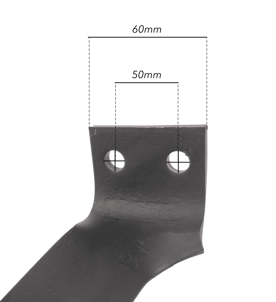 Dente dx per erpice lunghezza 280mm larghezza 90mm - Ama Dente dx per erpice lunghezza 280mm larghezza 90mm - Ama