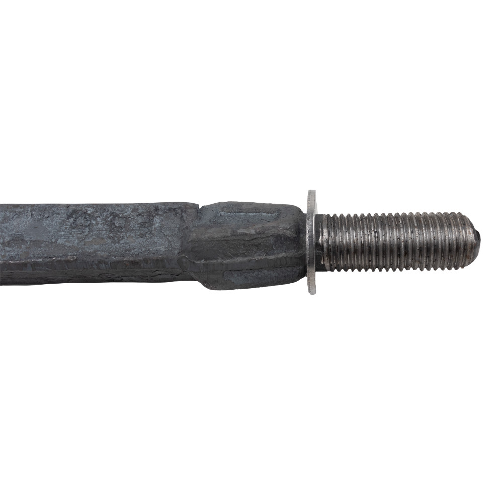 Dente per erpice lunghezza 380mm lunghezza filetto 55 mm - Ama