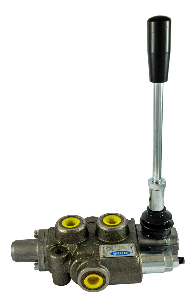 Distributore oleodinamico Ama basic da 3/8” 1 leva 40L/min per trattori - Ama Refluid