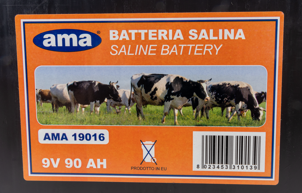 Pila per recinti 9V 90A - Ama