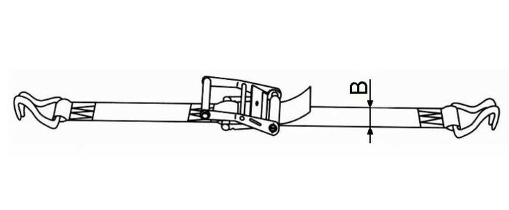 Fascia di ancoraggio 8m portata 2,500kg - Ama