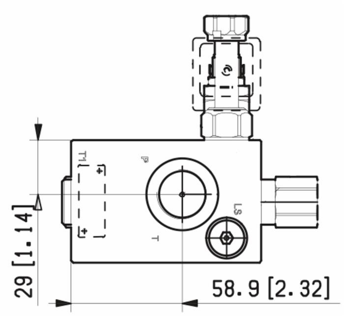 Fiancata d'ingresso Flow Sharing portata 120 litri/minuto - Bosch Rexroth