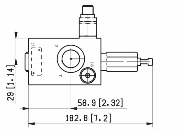Fiancata d'ingresso Flow Sharing portata 120 litri/minuto - Bosch Rexroth