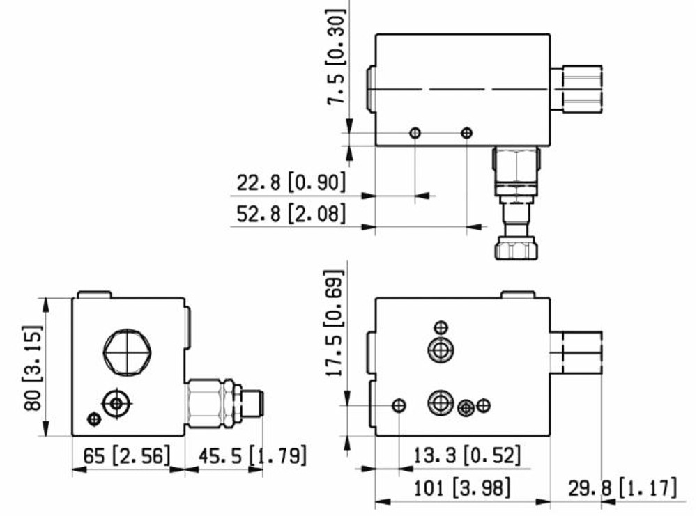 Fiancata d'ingresso Flow Sharing portata 120 litri/minuto - Bosch Rexroth