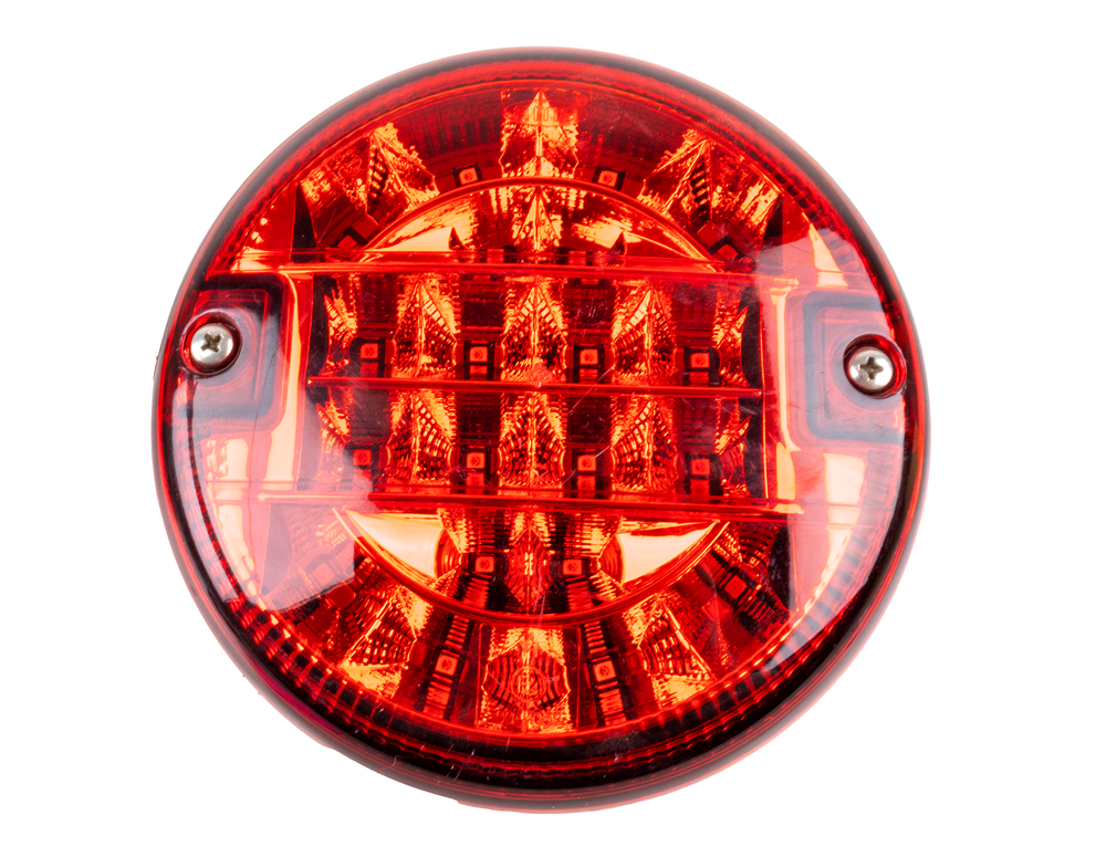 Fanale posteriore fendinebbia Ama a 20 LED Ø 140mm - Ama