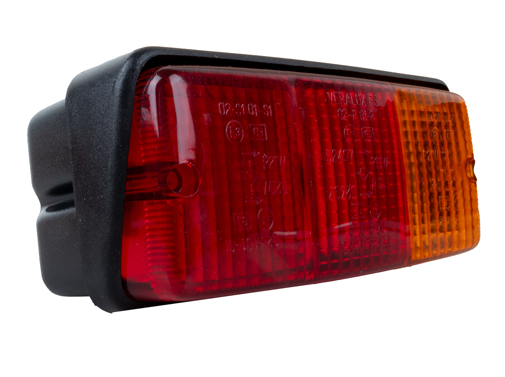 Fanale posteriore alogeno destro Ama 160x70mm - Ama