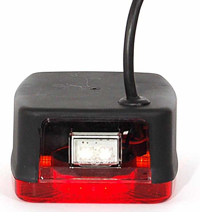 Fanale posteriore LED dx 12-24V 121x56x101mm - Ama