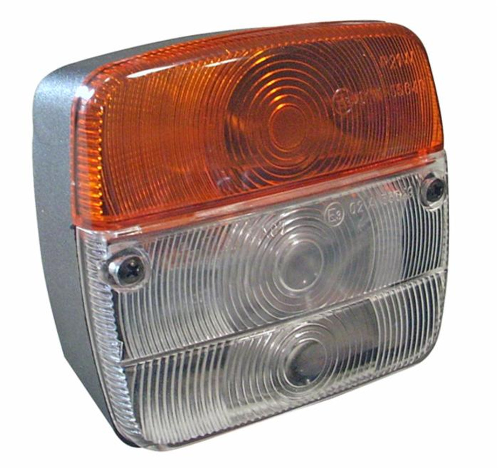 Fanale direzione e posizione dx-sx 108x103mm - Ajba