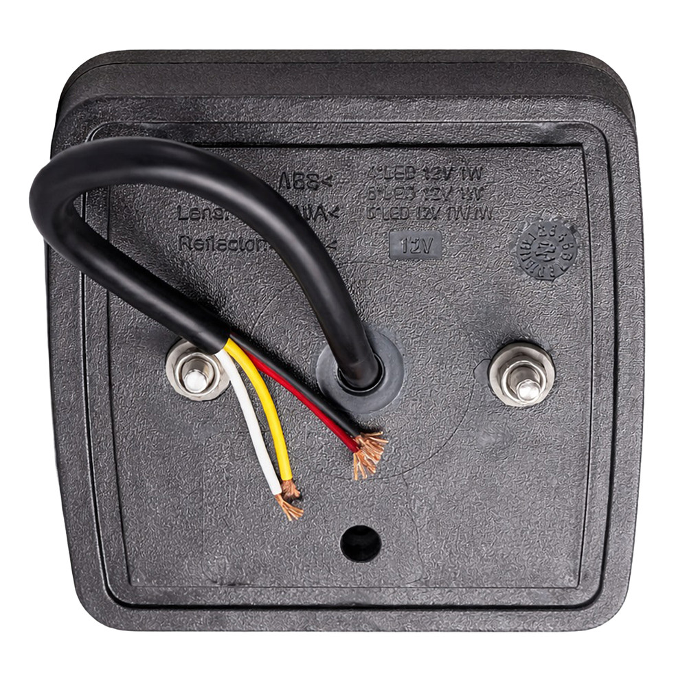 Fanale posteriore dx-sx a LED 13,5V 105,6x97,9x36,4mm - Ama