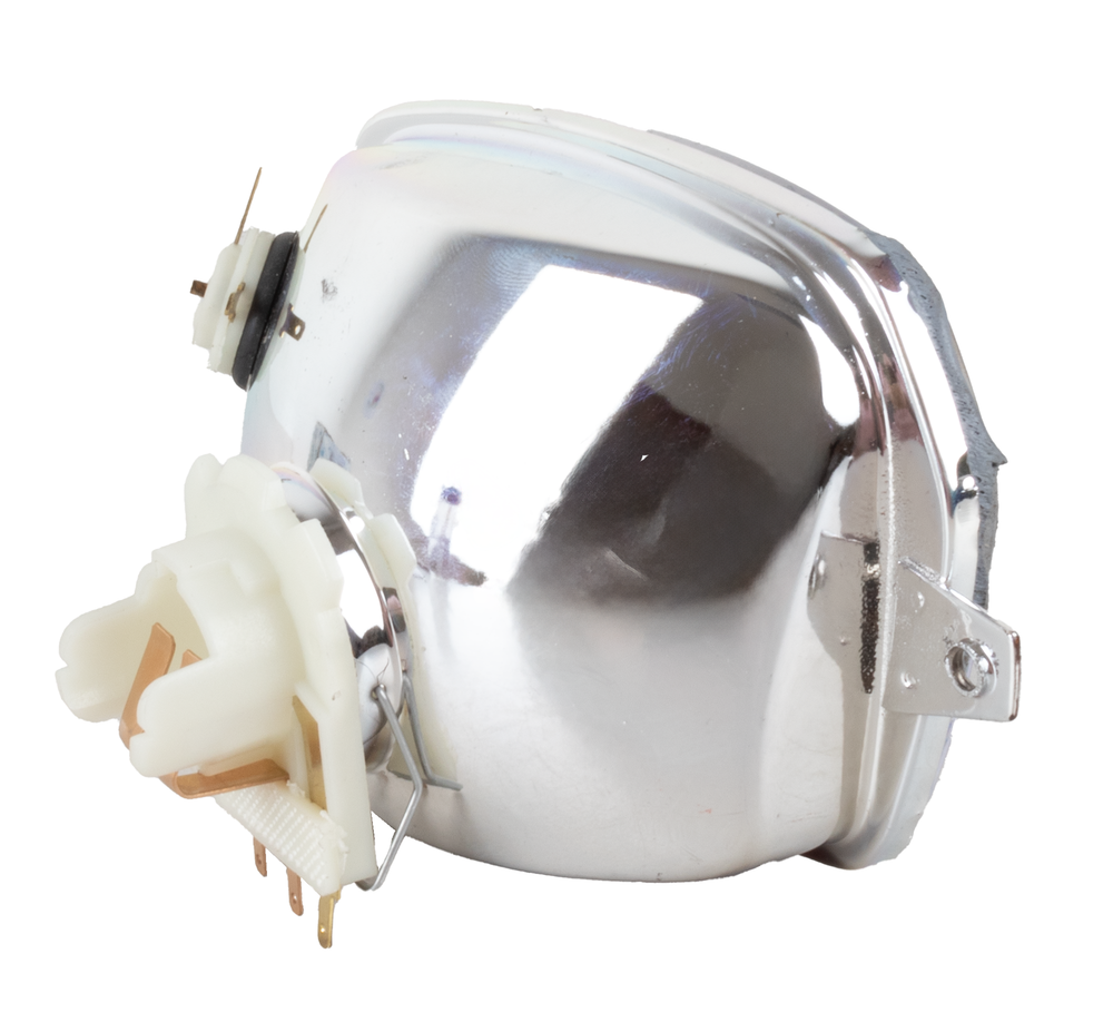 Fanale anteriore per trattore Ama 138,5x84mm con luce abbagliante e anabbagliante - Ama