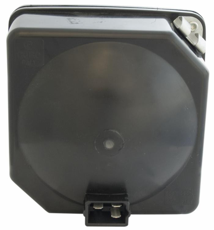 Proiettore simmetrico 140x140mm con cornice nera - Cobo