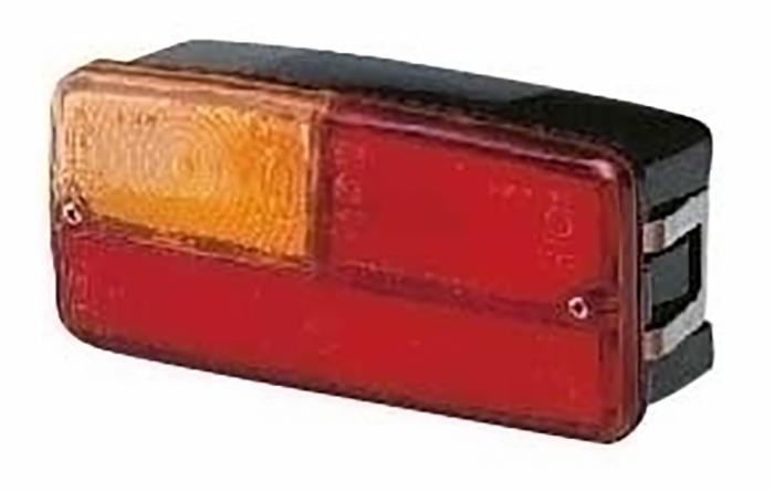 Fanale posteriore alogeno sinistro 185x85mm - Cobo