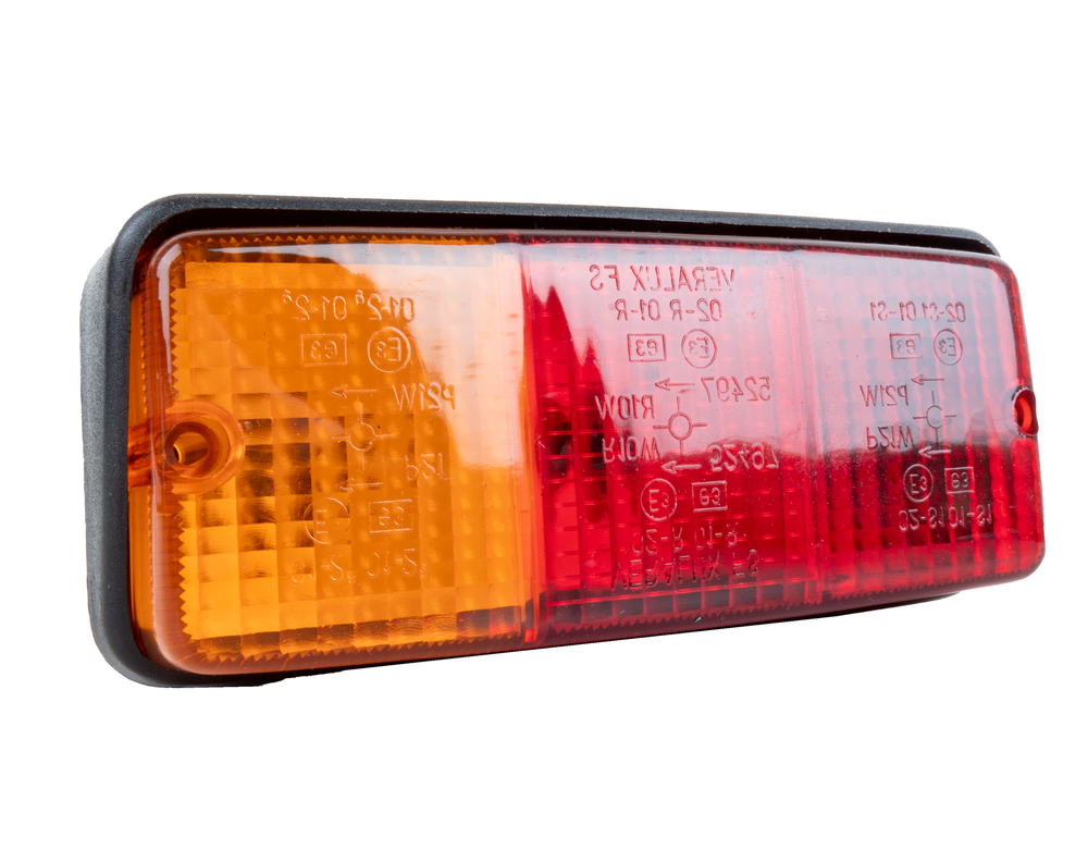 Fanale posteriore alogeno sx 160x70mm Ama - Ama
