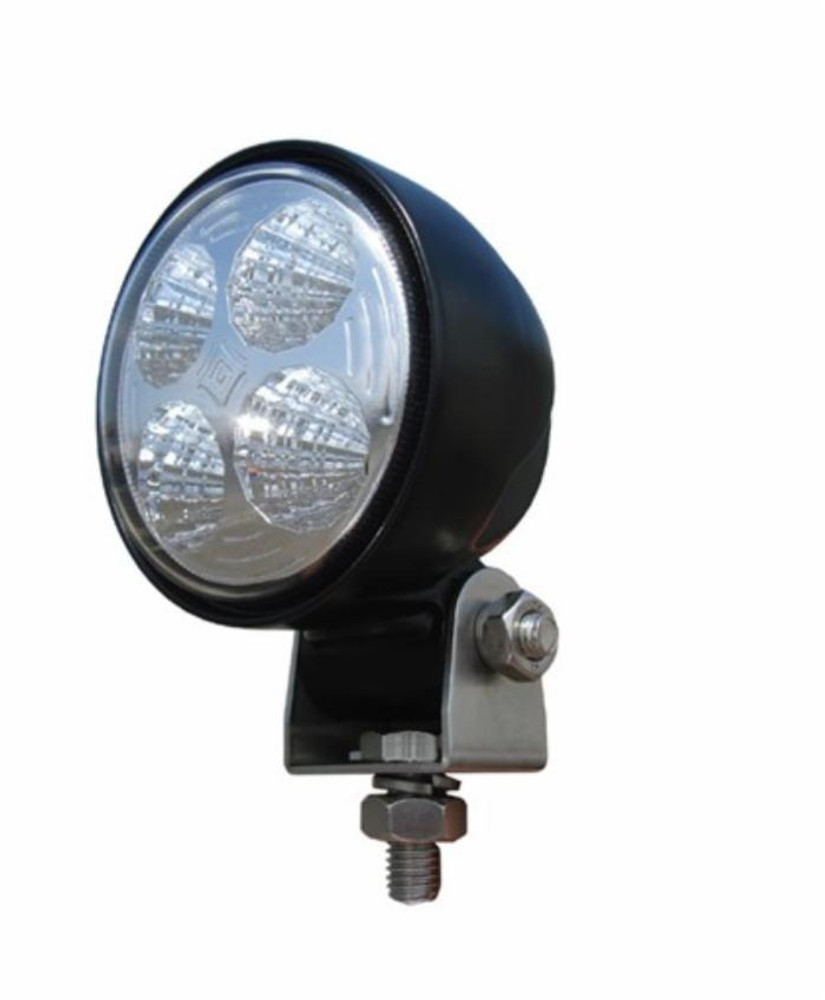 Faro da lavoro 4 LED rotondo ad ampio raggio 12W IP67 - Ama