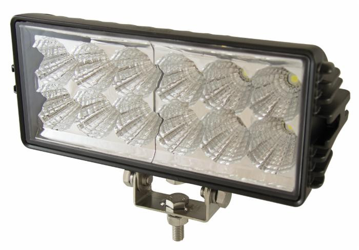 Faro da lavoro 12 LED Epistar a raggio profondo e lungo 36W IP67 - Ama