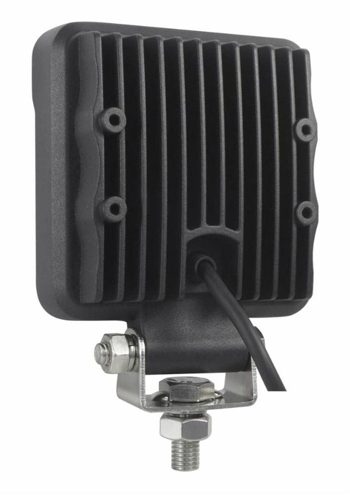 Faro da lavoro 9 LED OSRAM quadrato ad ampio raggio freddo 13,5W IP67 IP69K - Ama