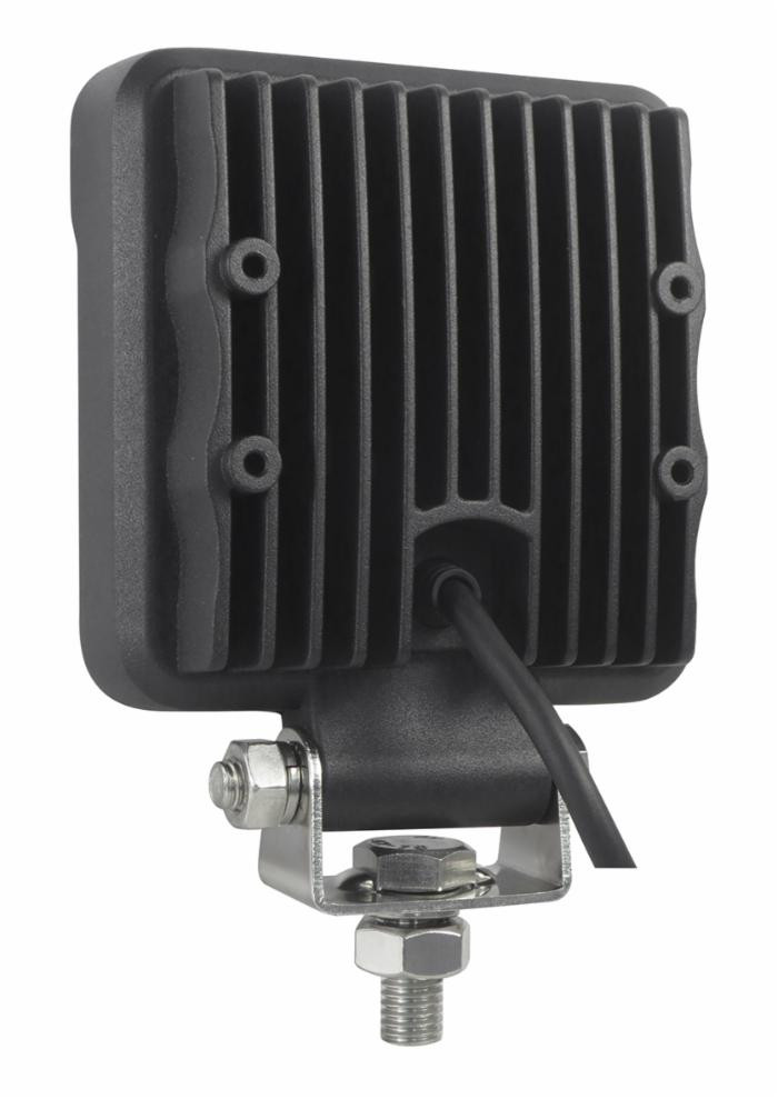 Faro da lavoro 9 LED OSRAM quadrato ad ampio raggio freddo 13,5W IP67 IP69K - Ama