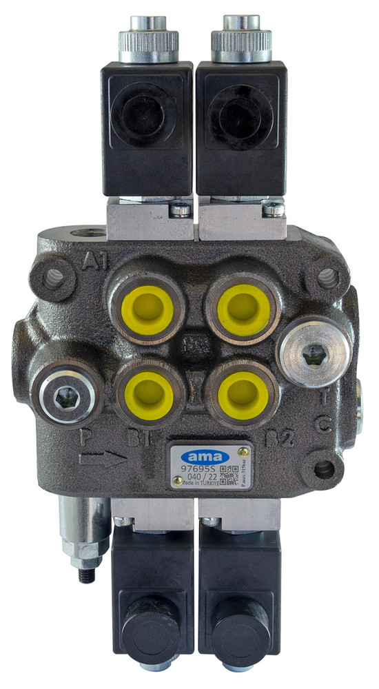 Distributore elettrico 2 sezioni 3/8 BASIC - Ama Refluid
