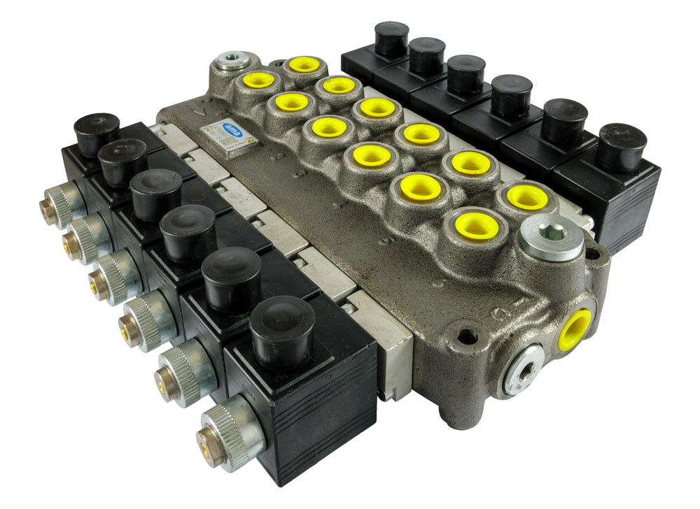 Distributore elettrico 6 sezioni 3/8 BASIC - Ama