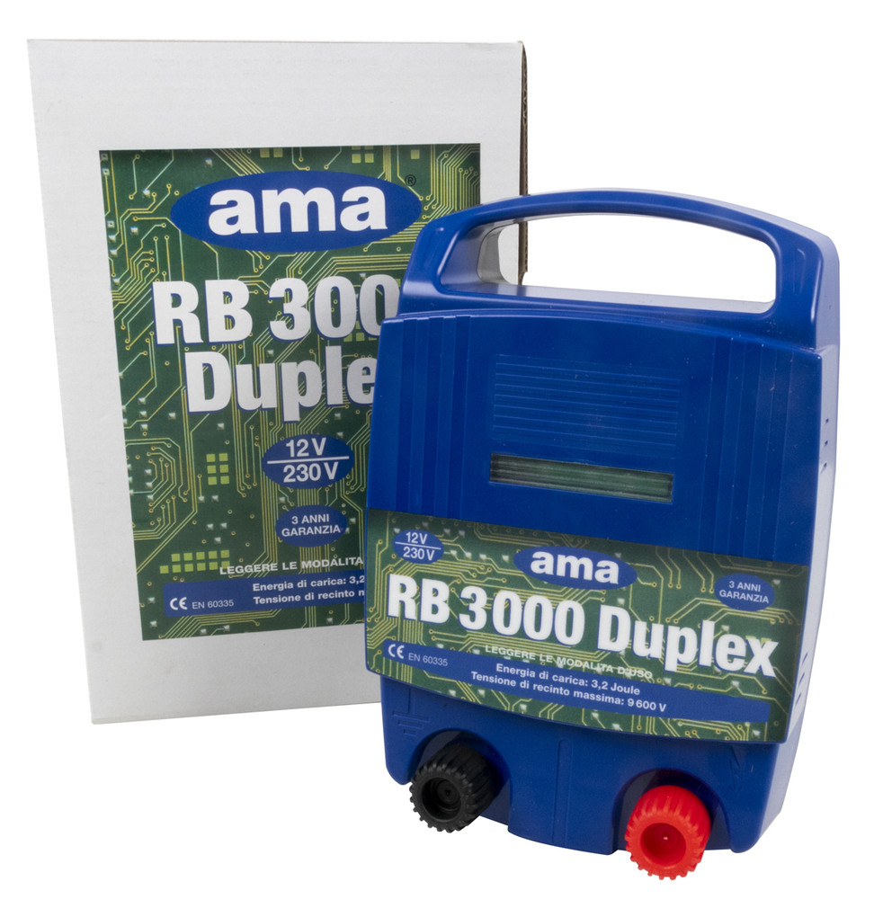 Elettrificatore per recinti elettrici Ama R 3000 230V 2,0J - Ama