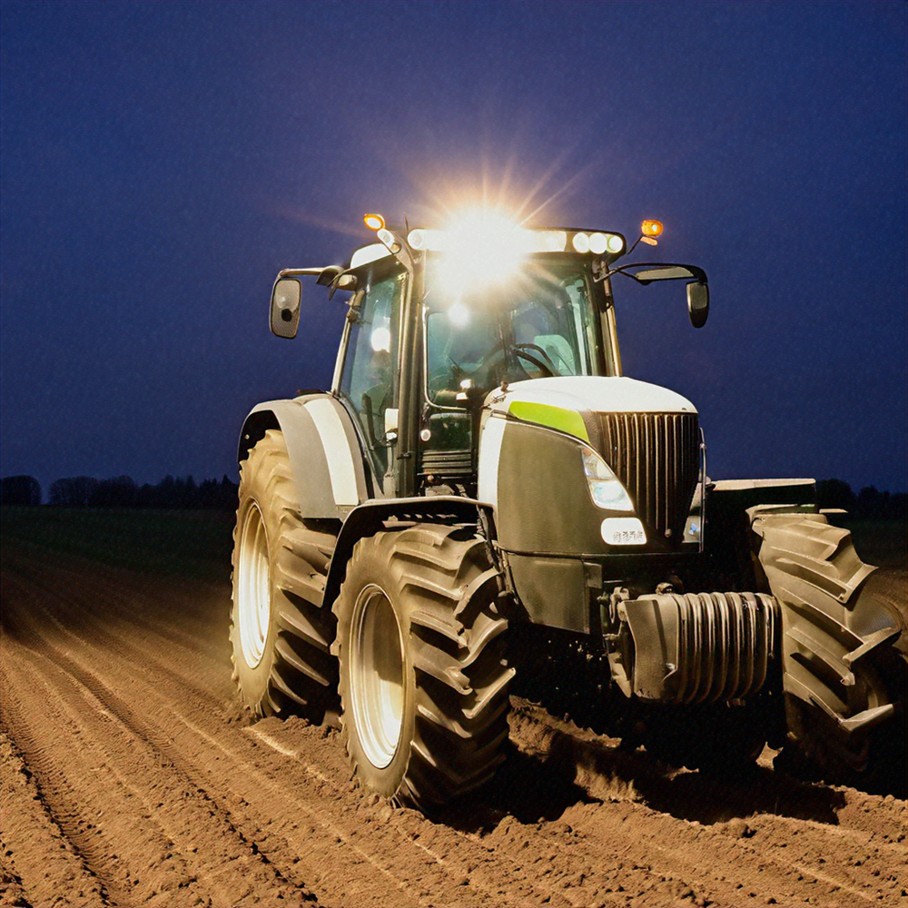 Faro da lavoro 16 LED Epistar a largo raggio freddo 48W IP67 - Ama