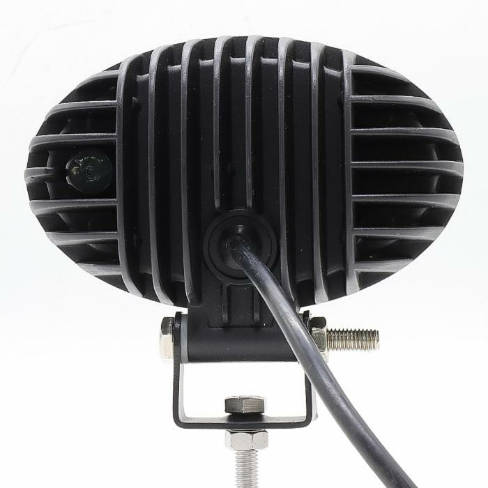 Faro da lavoro 8 LED Epistar ovale a largo raggio freddo 24 W IP67 - Ama