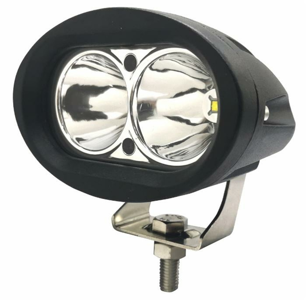 Faro da lavoro 2 LED CREE a lungo raggio freddo 20W IP67 - Ama