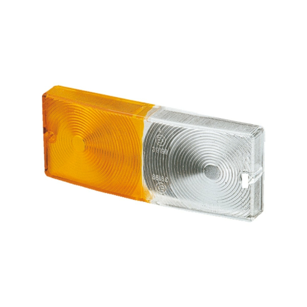 Lente di ricambio fanale anteriore dx-sx a 2 luci per art. 02776, 85445 e 02781 - Ama