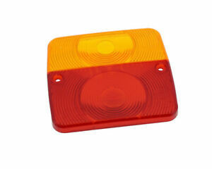 Lente di ricambio quadrata fanale posteriore dx-sx per art. 56016 e 56017 - Radex