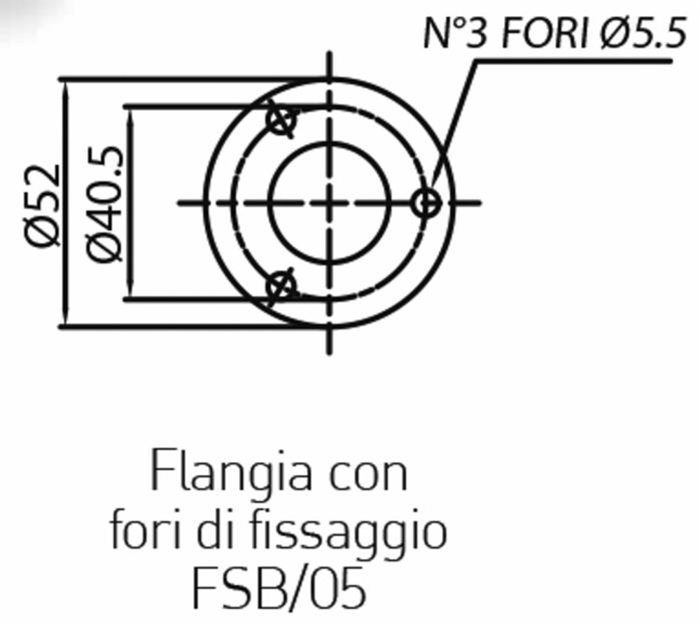 Tappo con filtro e cestello a 3 fori di fissaggio - No brand