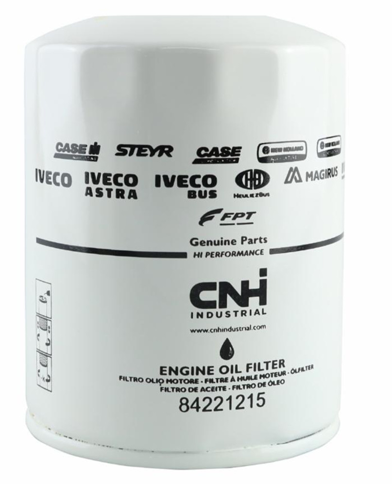 Filtro olio motore CNH originale 84221215 (ex 1909102) - CNH
