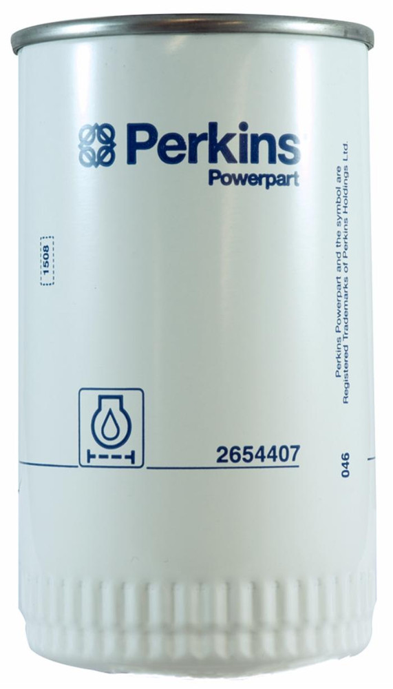 Filtro olio motore Perkins riferimento originale 2654407 - Perkins
