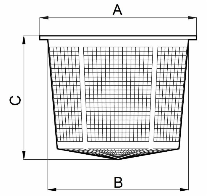 Filtro a cestello ø 300 x h240 - Arag