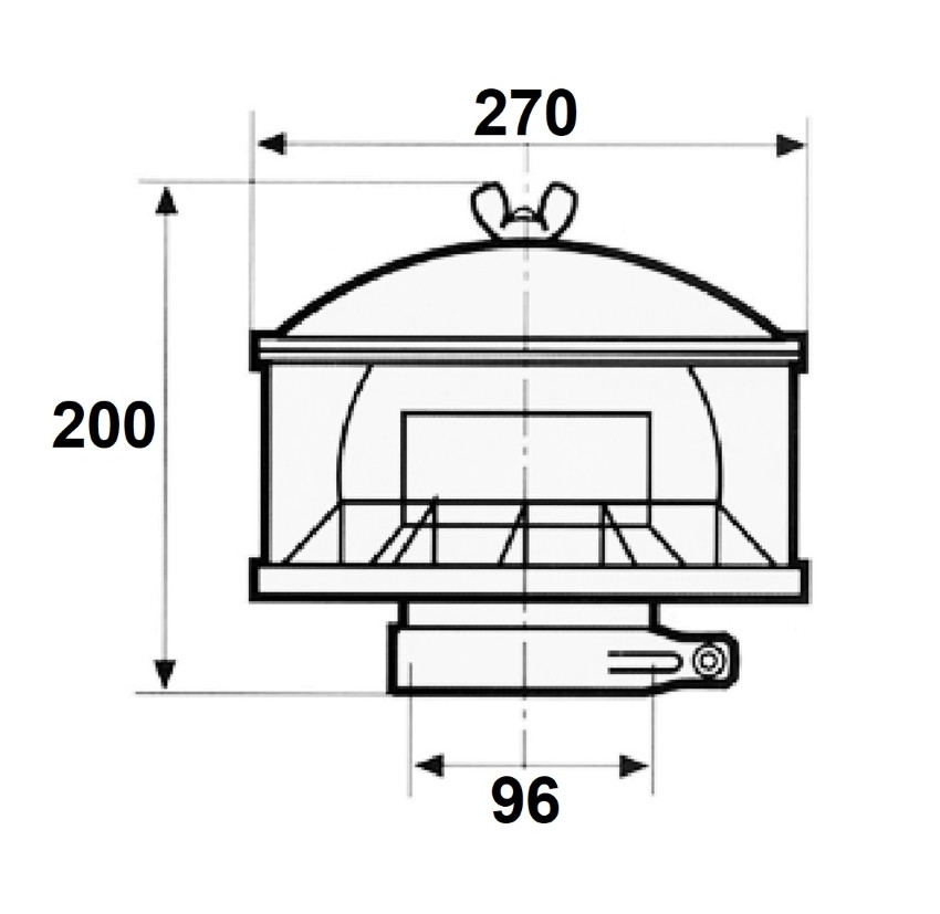 Prefiltro a ciclone Ø 96mm - Ama