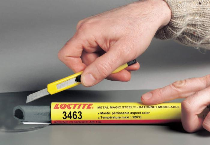 Loctite ea 3463 stucco epossidico caricato con acciaio - Loctite