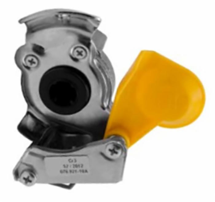 Giunto di accoppiamento per impianto frenante giallo M16x1,5 adattabile WABCO - Ama