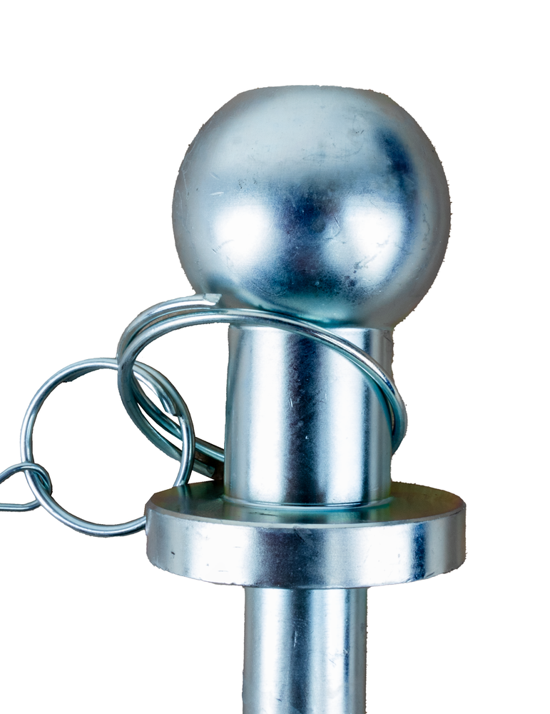 Perno traino a sfera zincato ø22x190mm - Ama