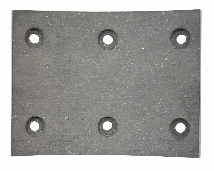 Ceppo freno forato 183x56x6,0 - 7 fori - Ama