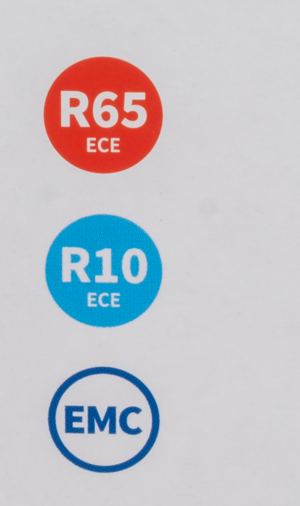 Lampeggiante alogeno per trattori base piana 12V 55W luce rotazionale - Ama