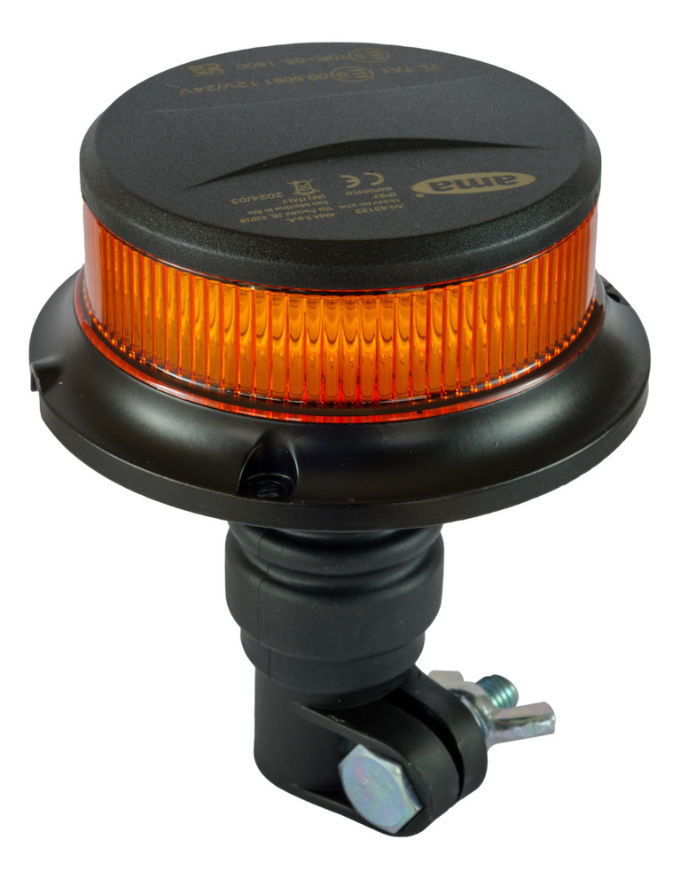 Lampeggiante a 18 LED 12-24V base flessibile - Ama