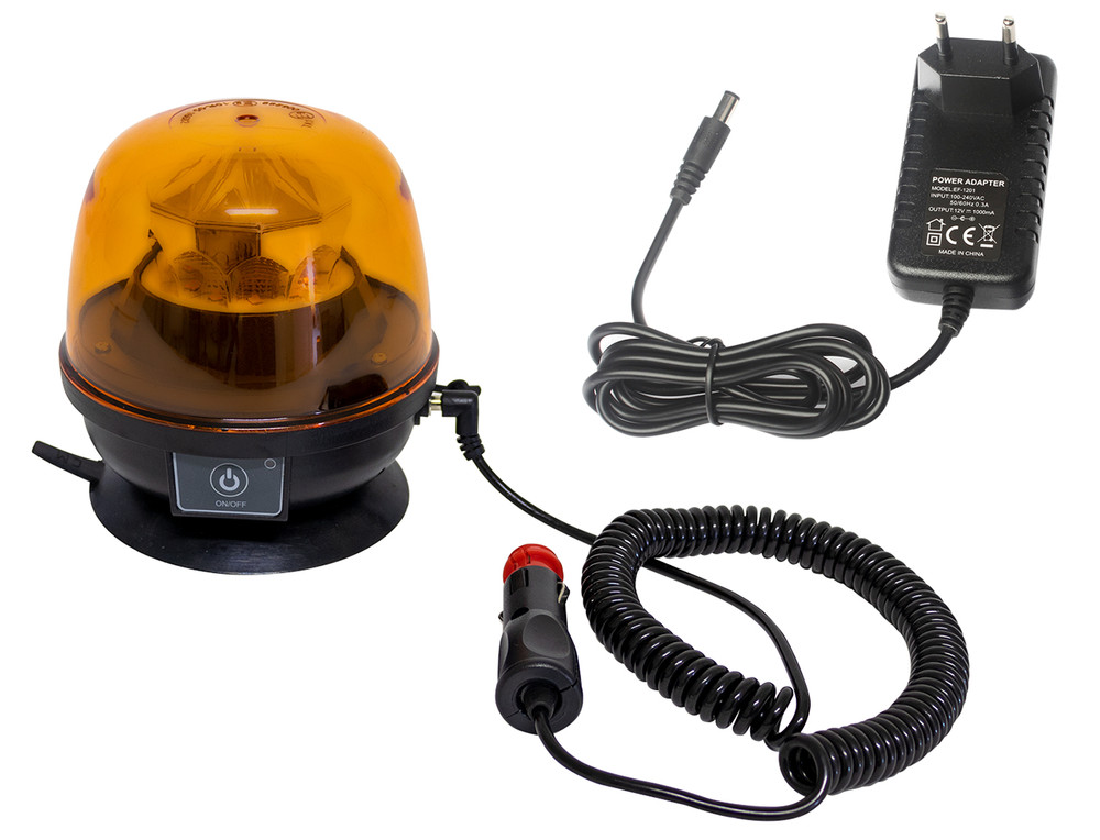 Lampeggiante LED a batteria 12-24V 28W - Ama