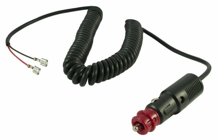 Cavo spiralato con spina accendisigari 45cm - Ama